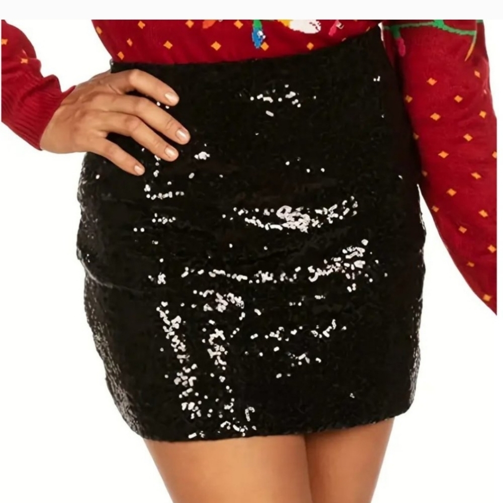 Black sequin Mini - Picture 2 of 5